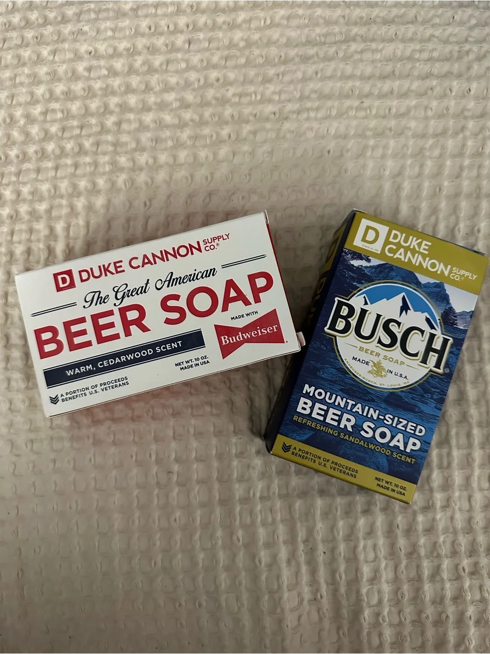 Duke Cannon Beer Soap 2pk